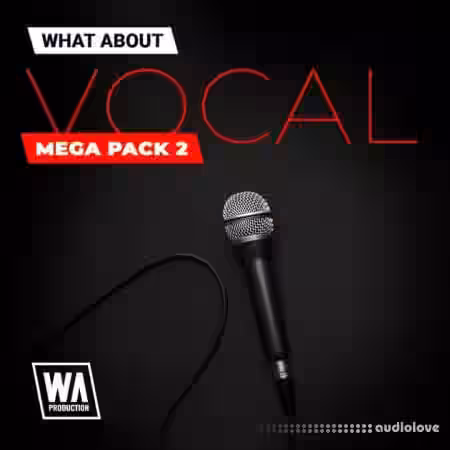 WA Production Vocal Mega Pack 2 [MULTiFORMAT] - Sample Pack Artwork