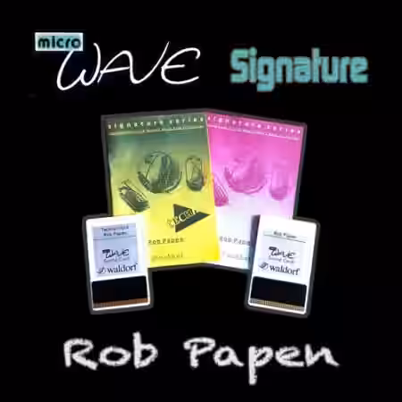 Waldorf Music Rob Papen Signature Sounds for Waldorf M [Synth Presets] - Sample Pack Artwork
