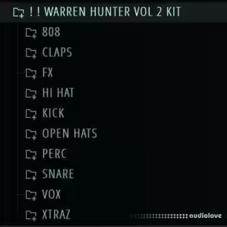 Warren Hunter Drum Kit Vol.2 [WAV] - Sample Pack Artwork