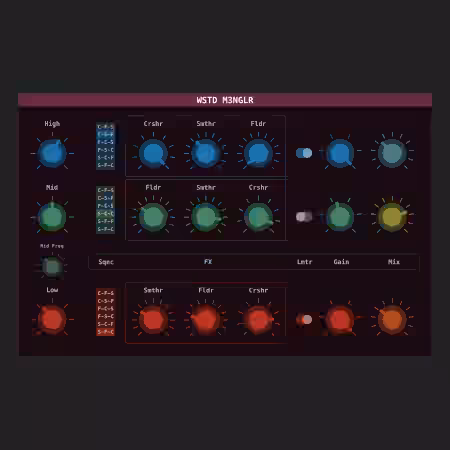 Wasted Audio WSTD M3NGLR v1.1 [WiN, MacOSX, LiNUX] - Sample Pack Artwork