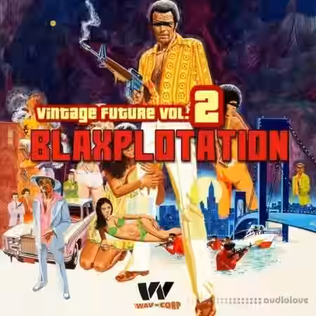WavCorp Vintage Future Vol.2 Blaxploitation [MP3] - Sample Pack Artwork