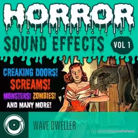 Wave Dweller Music Horror Sound Effects Volume 1 [WAV] - Sample Pack Artwork