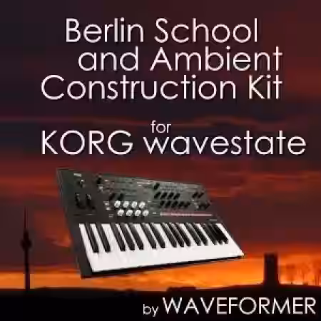 Waveformer Berlin School and Ambient Construction Kit for Korg Wavestate [Synth Presets] - Sample Pack Artwork