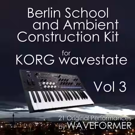 Waveformer Berlin School and Ambient Construction Kit Vol.3 [Synth Presets] - Sample Pack Artwork