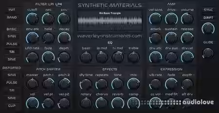 Waverley Instruments Synthetic Materials v1.1.0 [KONTAKT] - Sample Pack Artwork
