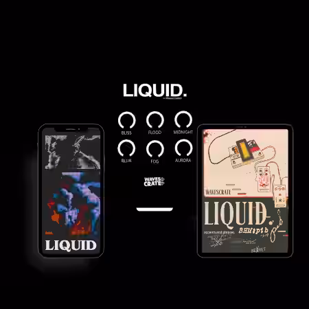 Waves Crate LIQUID: Analog Master Collection [Synth Presets] - Sample Pack Artwork