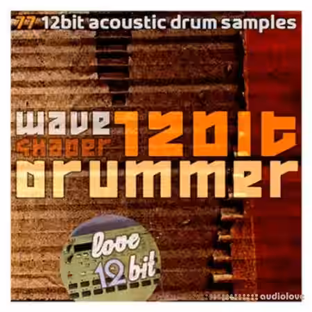 WaveShaper 12BIT DRUMMER [WAV] - Sample Pack Artwork