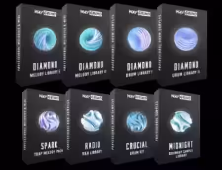 WavGrind The Diamond Producer Bundle [WAV, MiDi] - Sample Pack Artwork