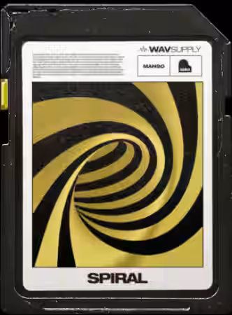 WavSupply Manso Spiral (Loop Kit) [WAV] - Sample Pack Artwork