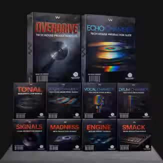 Weapon Sounds Overdrive x Echo Chamber Production Suite Bundle [WAV, MiDi, Synth Presets]