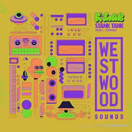 Westwood Sounds K+Lab Stank Tank Vol. 1 (Serum Pack) [Synth Presets] - Sample Pack Artwork