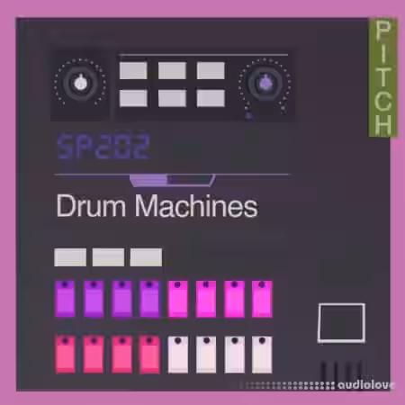 Whitenoise Records SP202 PITCH Drum Machines [WAV] - Sample Pack Artwork
