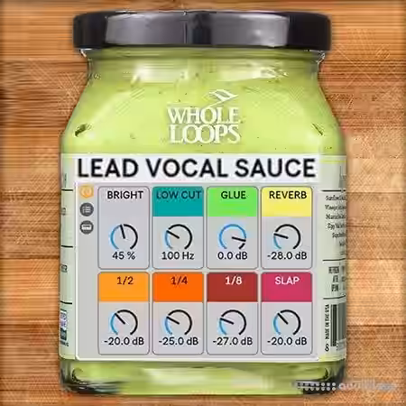 Whole Loops Lead Vocal Sauce [Synth Presets] - Sample Pack Artwork