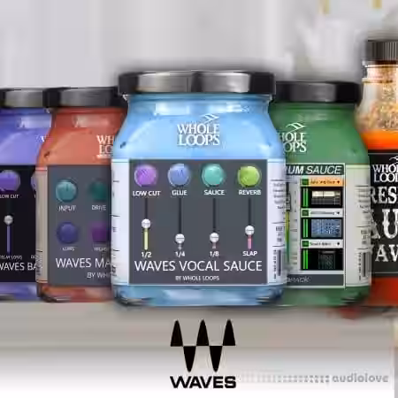 Whole Loops Waves Sauce Bundle (Mixing And Mastering Presets For WAVES 10/11) - Sample Pack Artwork