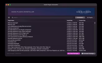 Wide Blue Sound Audio Plugin Uninstaller [MacOSX]