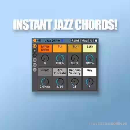 Will Hatton The Jazz Genie [Synth Presets] - Sample Pack Artwork