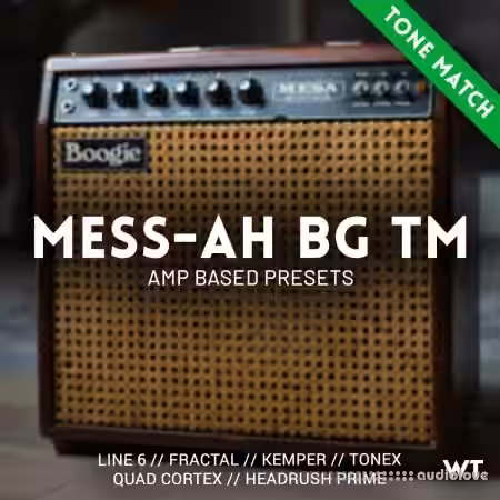 Worships MESS-AH BG Tone Match Presets and Captures ToneX [Synth Presets] - Sample Pack Artwork