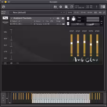 Wrongtools Ambient Clavinets [KONTAKT] - Sample Pack Artwork