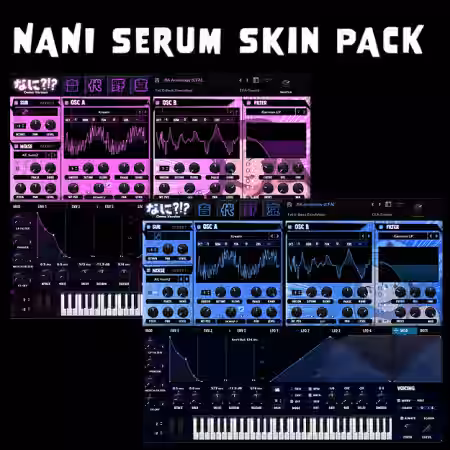 WXAudio NANI Serum Skin Pack - Sample Pack Artwork