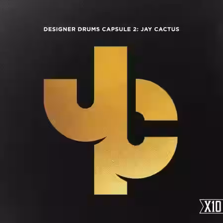 X10 Designer Drums Capsule 2: Jay Cactus [WAV] - Sample Pack Artwork