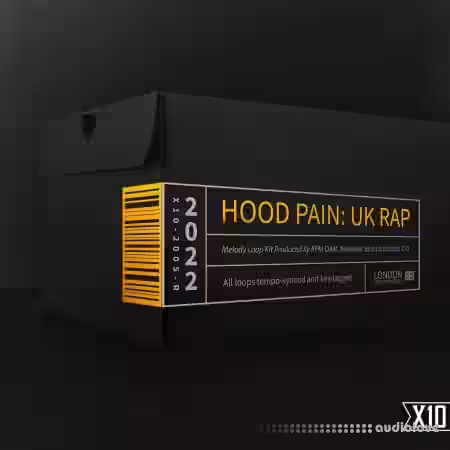 X10 Hood Pain: UK Rap Samples [WAV] - Sample Pack Artwork