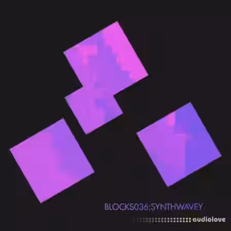 Xelon Digital Blocks 036 Synthwavey [WAV] - Sample Pack Artwork