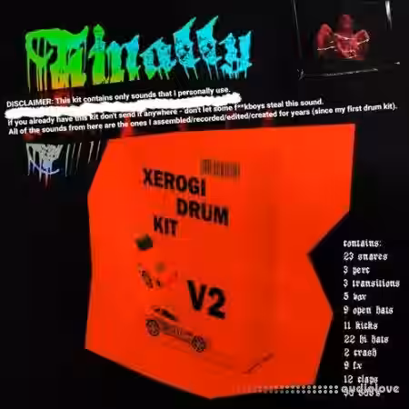 XEROGI Drum Kit Vol.2 [WAV] - Sample Pack Artwork