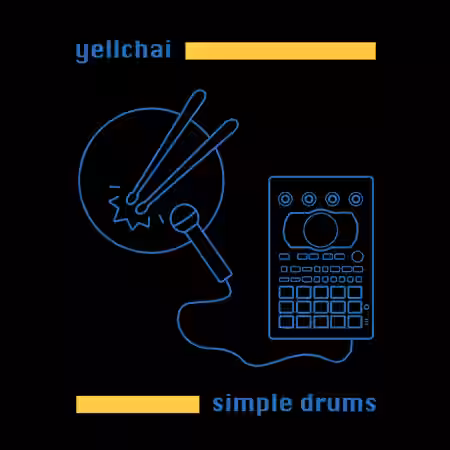 Yellchai Simple Drums [WAV] - Sample Pack Artwork