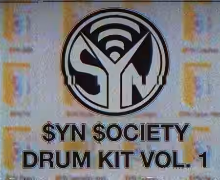 $YN $OCIETY Drum Kit Vol 1 [WAV] - Sample Pack Artwork