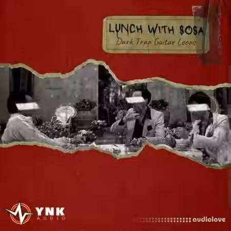 YnK Audio Lunch With Sosa: Dark Trap Guitar Loops [WAV] - Sample Pack Artwork