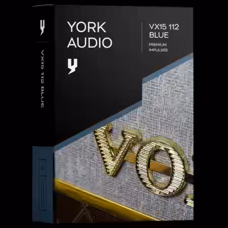 York Audio VX15 112 BLUE - Sample Pack Artwork