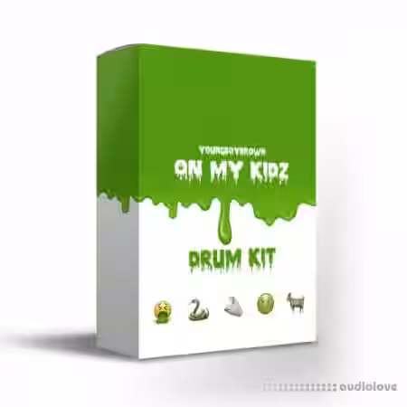 YoungBoyBrown On My Kidz Drum Kit Vol.1 [WAV, Synth Presets] - Sample Pack Artwork