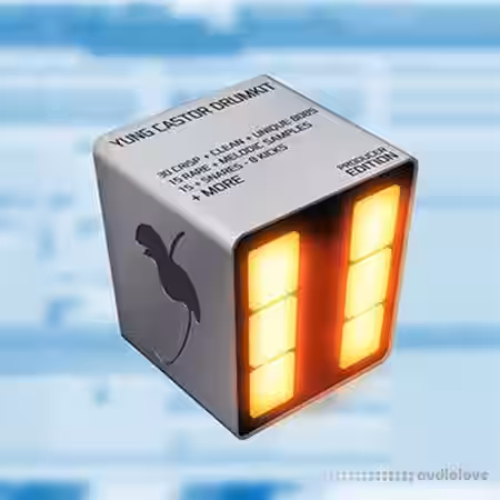 Yung Castor Official Drum Kit [WAV, DAW Presets] - Sample Pack Artwork