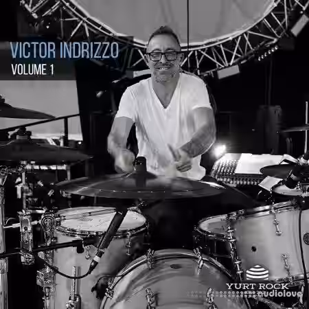 Yurtrock Victor Indrizzo Drums and Percussion Vol.1 [Maschine] - Sample Pack Artwork