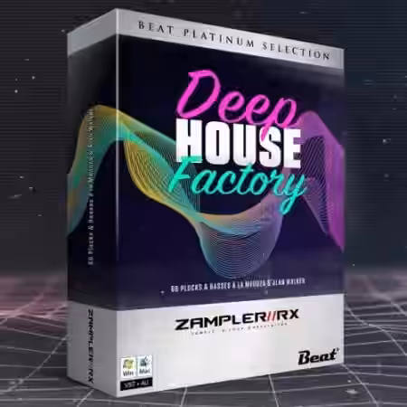 ZamplerSounds Beat MPC Expansion: Deep House Factory [MPC] - Sample Pack Artwork