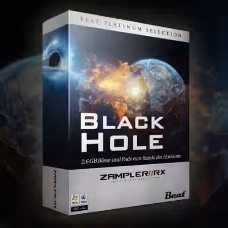 ZamplerSounds Black Hole - Sample Pack Artwork