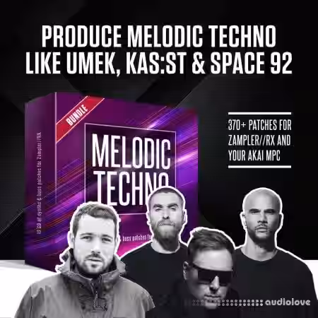 ZamplerSounds MELODIC TECHNO Bundle - Sample Pack Artwork