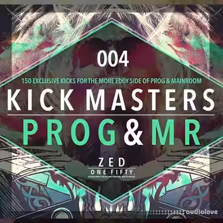 Zenhiser Kick Masters Progressive and Main Room House [WAV] - Sample Pack Artwork