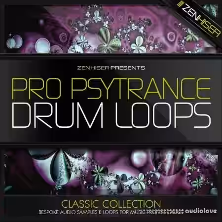 Zenhiser Pro Psytrance Drum Loops [WAV] - Sample Pack Artwork