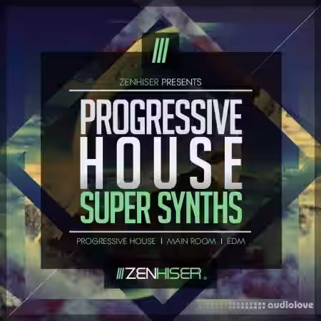 Zenhiser Progressive House Super Synths [WAV] - Sample Pack Artwork