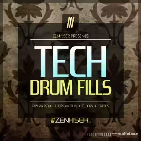 Zenhiser Tech Drum Fills [WAV] - Sample Pack Artwork