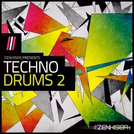 Zenhiser Techno Drums 2 [WAV] - Sample Pack Artwork