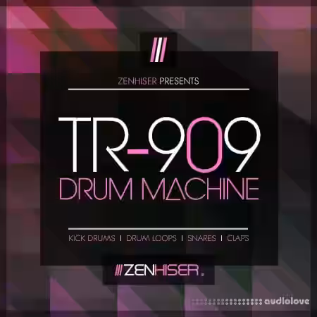 Zenhiser TR 909 - The Drum Machine [WAV] - Sample Pack Artwork