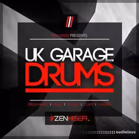 Zenhiser UK Garage Drums [WAV] - Sample Pack Artwork