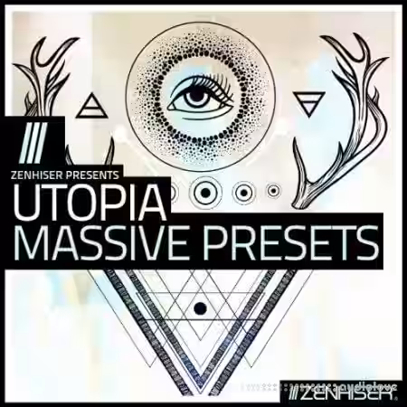 Zenhiser Utopia Massive Presets [WAV, MiDi, Synth Presets] - Sample Pack Artwork