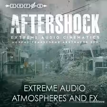 Zero-G AfterShock Extreme Audio Cinematics [MULTiFORMAT] - Sample Pack Artwork