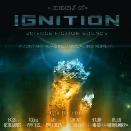 Zero-G Ignition Science Fiction Sounds [MULTiFORMAT] - Sample Pack Artwork