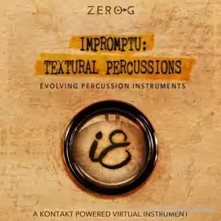Zero-G Impromptu Textural Percussions [KONTAKT] - Sample Pack Artwork