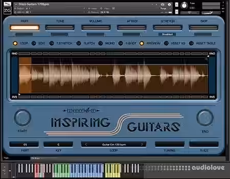 Zero-G Inspiring Guitars [KONTAKT] - Sample Pack Artwork