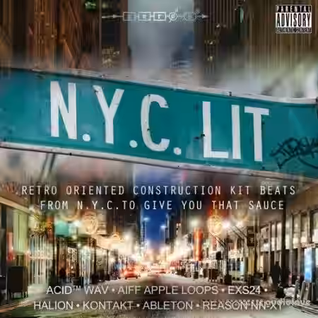 Zero-G NYC Lit [MULTiFORMAT] - Sample Pack Artwork